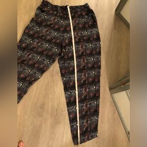 Elastic printed Theory pants Large